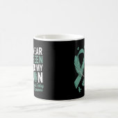 Mug Je porte du vert pour mon fils conscience paralyti (Centre)