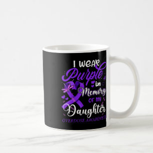 Mug Je Porte Du Violet En Mémoire Pour Ma Fille Surdos