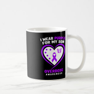 Mug Je Porte Du Violet Pour La Sensibilisation À La Su