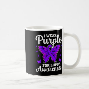 Mug Je Porte Du Violet Pour Le Papillon Mois De Sensib