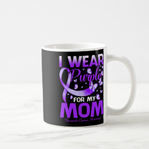 Mug Je Porte Du Violet Pour Ma Mère Académie De Cancer