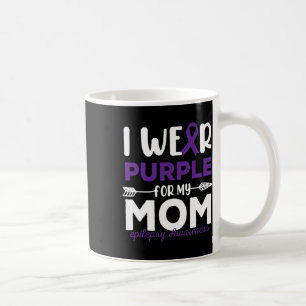 Mug Je porte du violet pour ma mère Citations de sensi