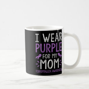 Mug Je Porte Du Violet Pour Ma Mère Sensibilisation À