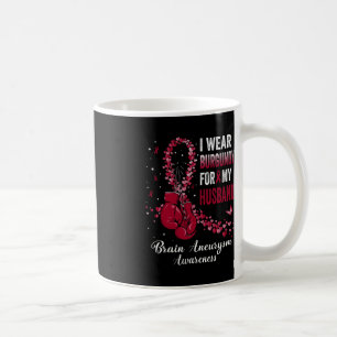 Mug Je Porte La Bourgogne Pour Mon Mari Aneurysme Cerv