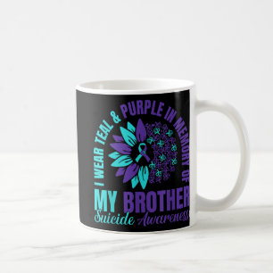 Mug Je Porte Le Purple Turquoise En Mémoire De Mon Sui