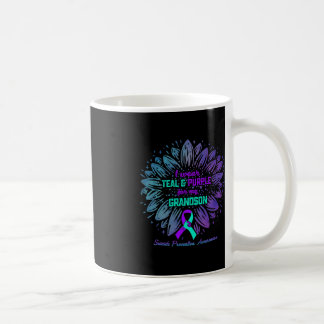Mug Je Porte Le Purple Turquoise Pour La Prévention Du