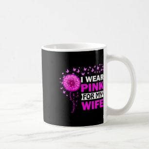 Mug Je Porte Le Rose Pour Ma Femme Sensibilisation Au