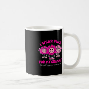Mug Je Porte Le Rose Pour Ma Sensibilisation Au Cancer