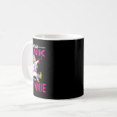 Mug Je Porte Le Rose Pour Ma Sensibilisation Au Cancer (Devant gauche)