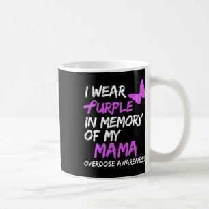Mug Je Porte Le Violet En Mémoire De Mon Adjudicateur