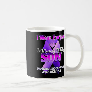 Mug Je Porte Le Violet En Mémoire De Mon Fils Pancréat