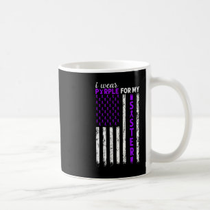 Mug Je Porte Le Violet Pour Ma Soeur Cancer Pancréatiq
