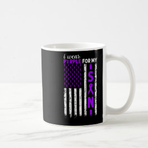 Mug Je Porte Le Violet Pour Mon Fils Cancer Pancréatiq