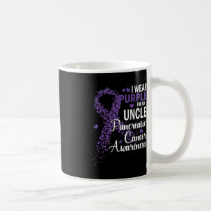 Mug Je Porte Le Violet Pour Mon Oncle Cancer Pancréati