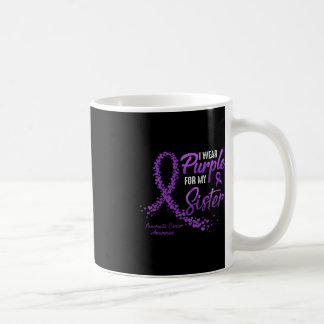 Mug Je Porte Le Violet Pour SISTER Pancréatic Cancer A