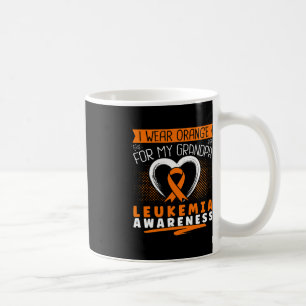 Mug Je Porte L'Orange Pour Mon Grand-Père Leucémie Sen