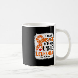 Mug Je Porte L'Orange Pour Mon Oncle Leucémie Sensibil