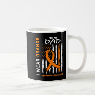 Mug Je Porte Orange Pour Mon Père Leucémie Sensibilisa