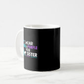 Mug Je Porte Turquoise &amp; Purple Pour Ma Soeur Suic (Devant gauche)
