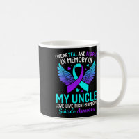 Je Porte Turquoise Et Violet Pour Mon Oncle Suicid