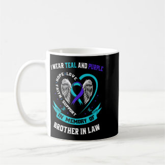 Mug Je Porte un Haut de Sensibilisation au Violet Sarc