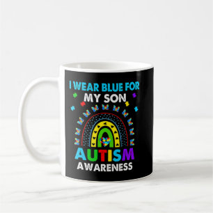 Mug Je Porte Un T-shirt Sensibilisation sur l'autisme 