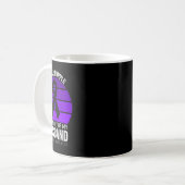 Mug Je Porte Violet Surdose Sensibilisation Violet Rib (Devant gauche)
