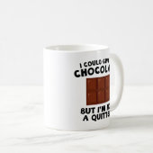 Mug Je Pourrais Abandonner Le Chocolat (Devant droit)