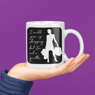 Mug Je Pourrais Abandonner Le Shopping Mais... Café Mu