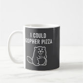 Mug Je pourrais Gopher Zza Blagues drôles de jeux de m (Gauche)