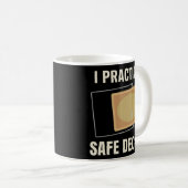 Mug Je pratique des chantiers de constructeur de decks (Devant droit)