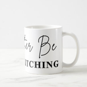 Mug Je préfère broder au point de croix - Brodeuse