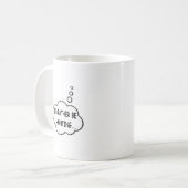 Mug Je préfère chasser (Devant gauche)