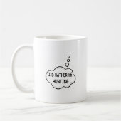 Mug Je préfère chasser (Gauche)