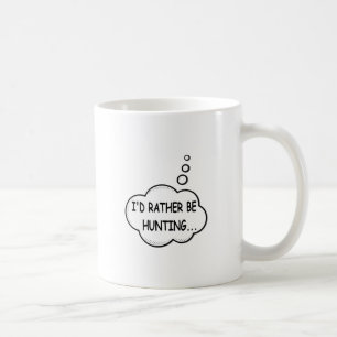Mug Je préfère chasser