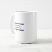 Mug Je préfère détruire le mariage hétérosexuel (Devant gauche)