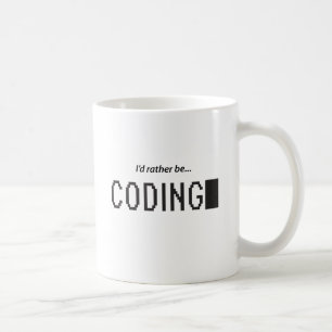 Mug Je préfère être codé