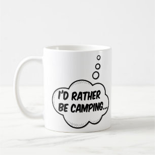 Mug Je préfère être en camping
