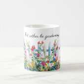 Mug Je préfère être jardinage, clôture et fleurs (Centre)