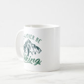 Mug Je préfère être Randonnée (Devant gauche)