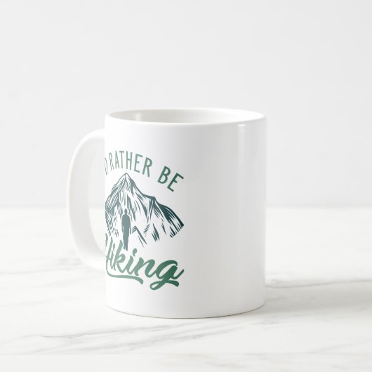 Mug Je préfère être Randonnée (Devant gauche)