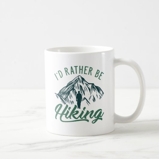 Mug Je préfère être Randonnée (Droite)