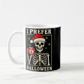 Mug Je préfère Halloween (Gauche)