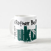 Mug Je préfère jouer à mon Ukulele (Devant gauche)