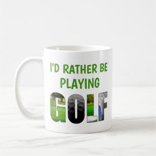Mug Je préfère jouer au golf amusant et amusant Golf