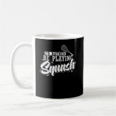 Mug Je préfère jouer au squash (Gauche)