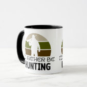 MUG JE PRÉFÈRE LA CHASSE |  (Devant gauche)