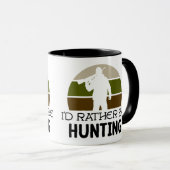 MUG JE PRÉFÈRE LA CHASSE |  (Devant droit)