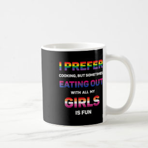 Mug Je Préfère La Cuisine Mais Manger Avec Toutes Mes
