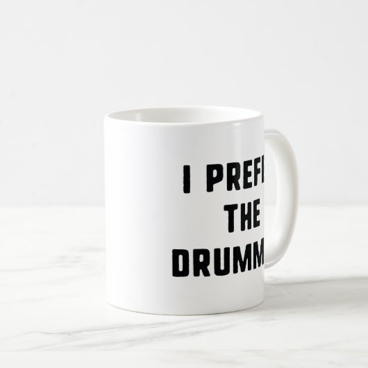 Mug Je Préfère Le Batteur (Devant droit)